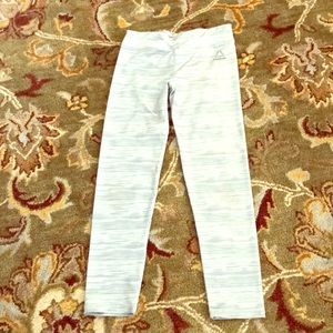 Gray Reebok size 12 athletic leggings.